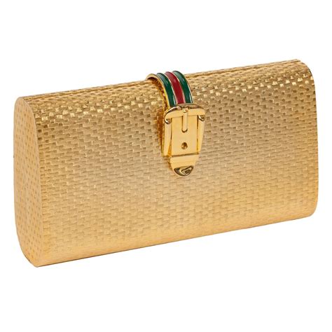 gucci clutch gold|gucci clutch vintage.